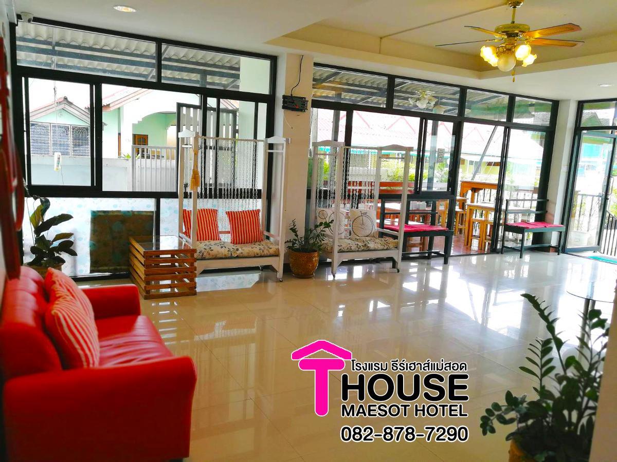 T. House Hotel Mae Sot Exterior foto