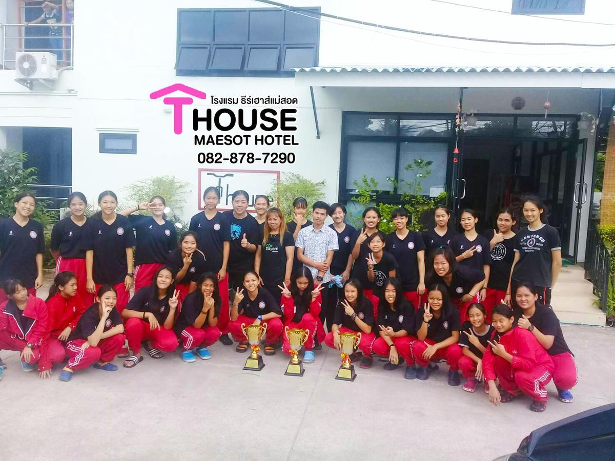 T. House Hotel Mae Sot Exterior foto