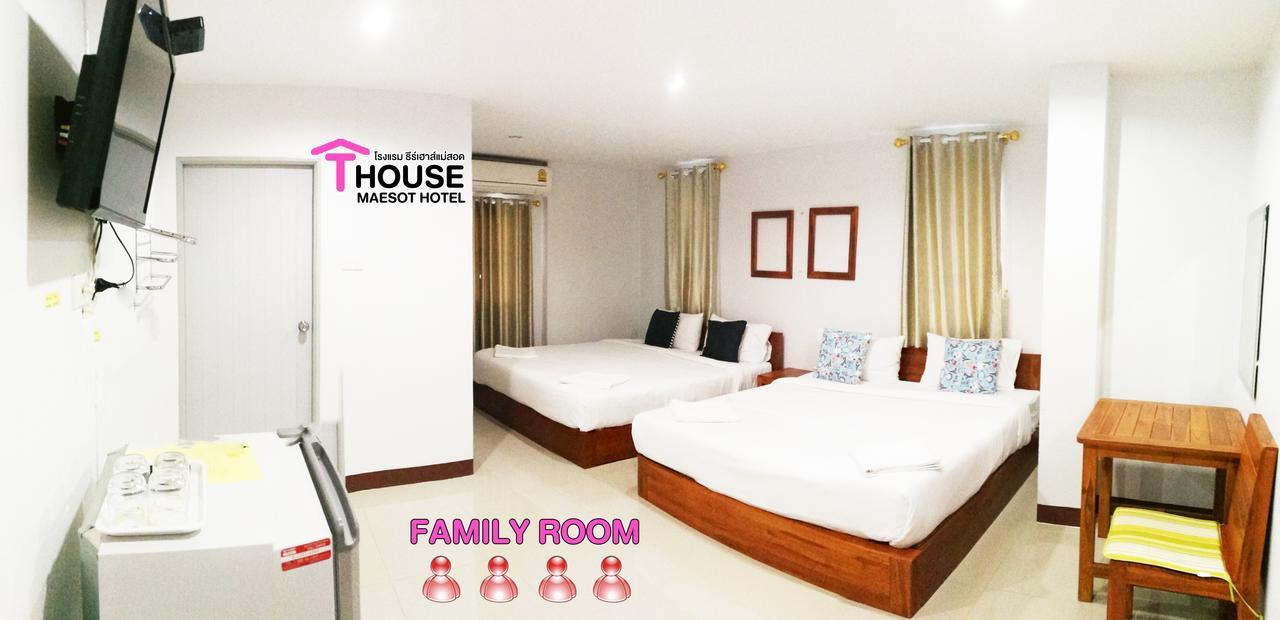 T. House Hotel Mae Sot Exterior foto
