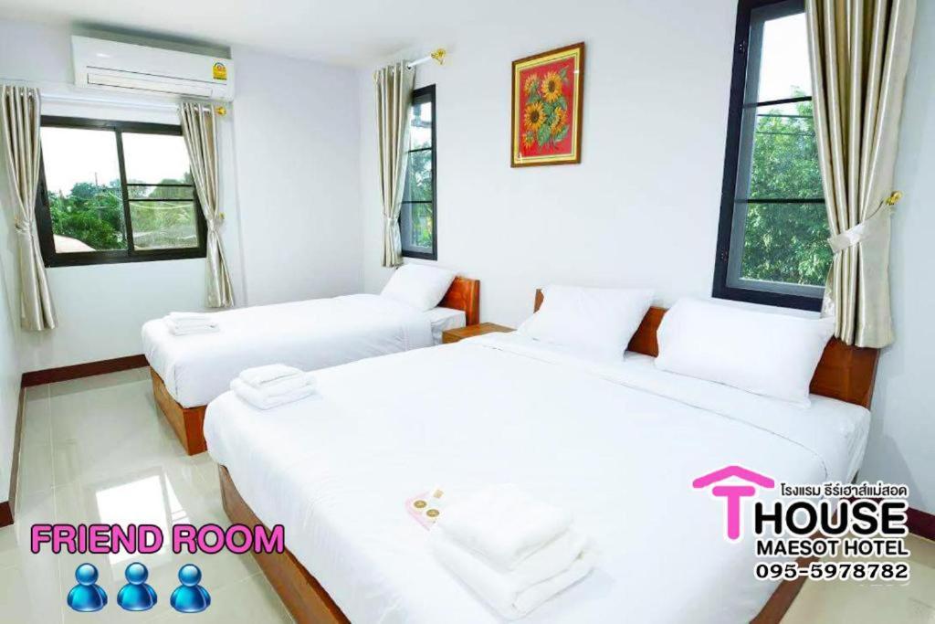 T. House Hotel Mae Sot Exterior foto