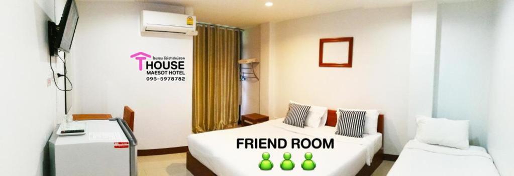 T. House Hotel Mae Sot Exterior foto